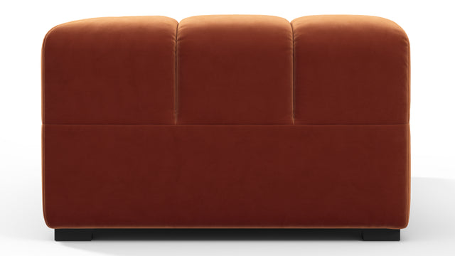 Tufted - Tufted Module, Right Corner Half, Spice Velvet