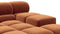 Tufted - Tufted Module, Deep Large Right Arm, Spice Velvet