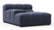 Tufted - Tufted Module, Deep Left Arm, Royal Blue Wool