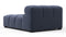 Tufted - Tufted Module, Deep Left Arm, Royal Blue Wool