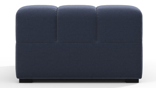 Tufted - Tufted Module, Deep Left Arm, Royal Blue Wool