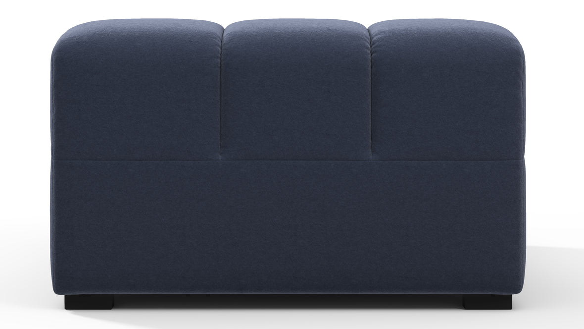 Tufted - Tufted Module, Deep Right Arm, Royal Blue Wool