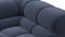 Tufted - Tufted Module, Deep Right Corner Half, Royal Blue Wool