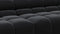 Tufted - Tufted Sectional, Extra Large Left Corner, Black Velvet