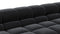 Tufted - Tufted Sectional, Large Left Corner, Black Velvet