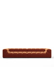 Tufty - Tufty Sectional, Extra Large Sofa, Spice Velvet | FINAL SALE
