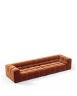 Tufty - Tufty Sectional, Extra Large Sofa, Spice Velvet | FINAL SALE