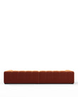 Tufty - Tufty Sectional, Extra Large Sofa, Spice Velvet | FINAL SALE