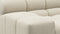 Tufted - Tufted Sectional, Small, Left Chaise, Eggshell Boucle