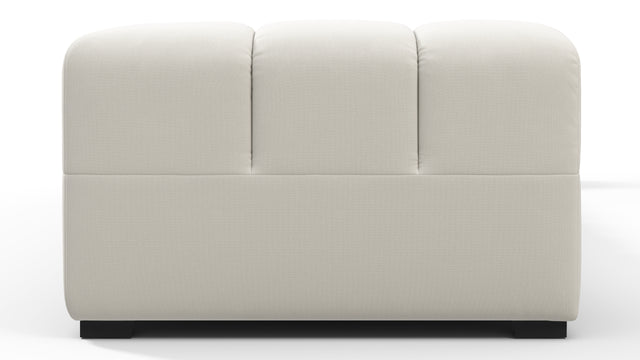 Tufted - Tufted Sectional, Extra Large Sofa, Oatmeal Brushed Weave