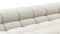 Tufted - Tufted Sectional, Large Left Corner, Oatmeal Brushed Weave