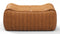 Sandra - Sandra Ottoman, Distressed Brown Premium Leather