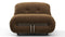 Soriana - Soriana Lounge Chair, Brown Vegan Suede