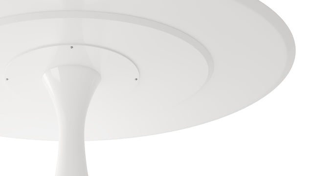 Aarhus - Aarhus Oval Dining Table, White Lacquer, 67