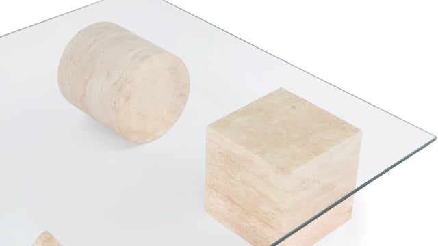 Metafora - Metafora Coffee Table, Travertine