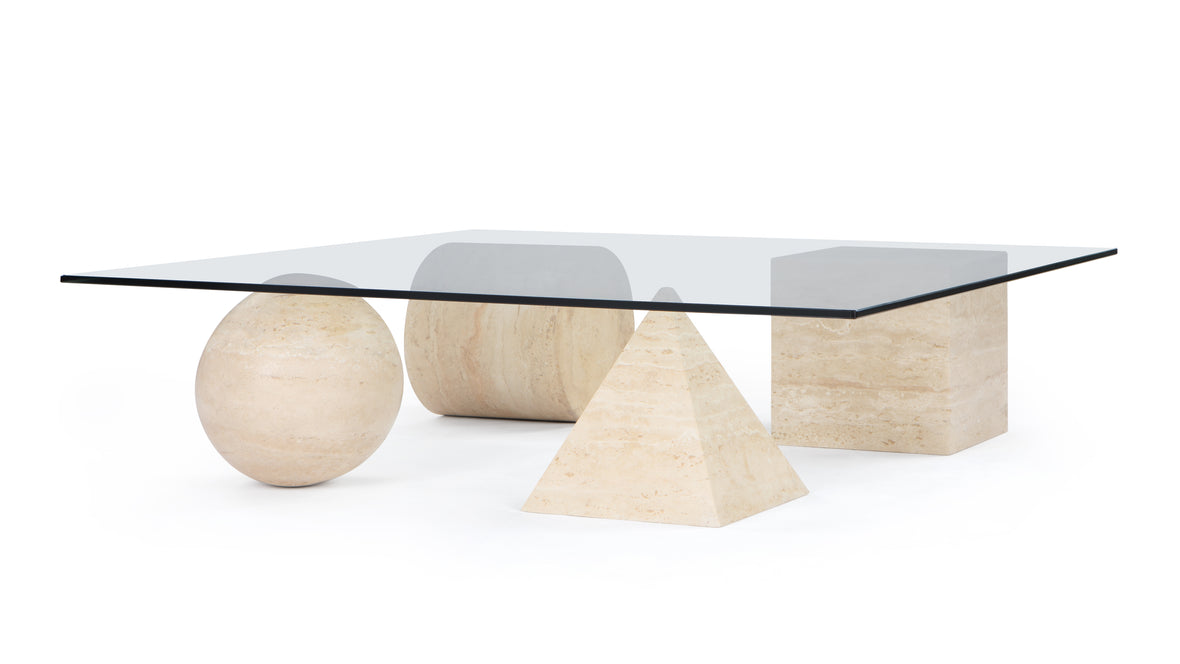 Metafora - Metafora Coffee Table, Travertine