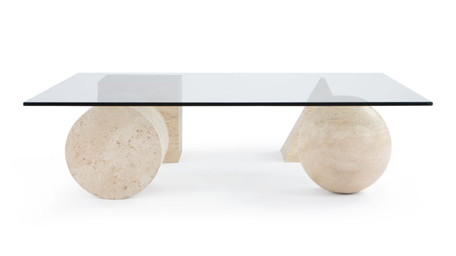 Metafora - Metafora Coffee Table, Travertine