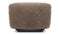 Tired Man - Tired Man Ottoman, Cappuccino Luxe Sheepskin