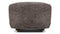 Tired Man - Tired Man Ottoman, Frosted Coco Luxe Sheepskin