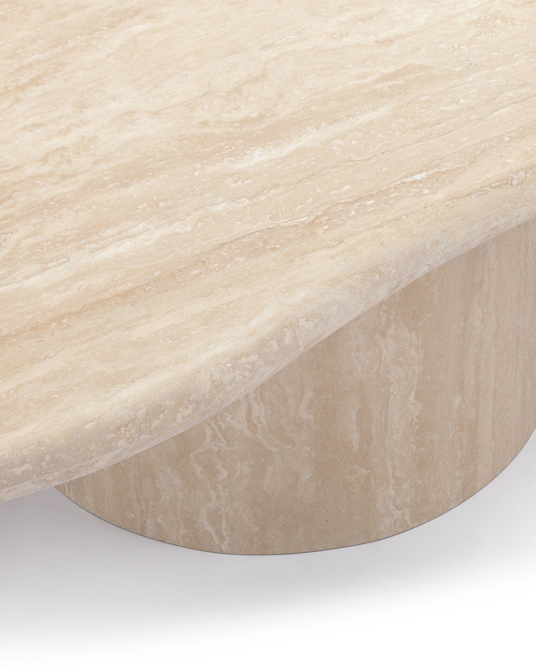 Cloud Coffee Table, Travertine – Interior Icons