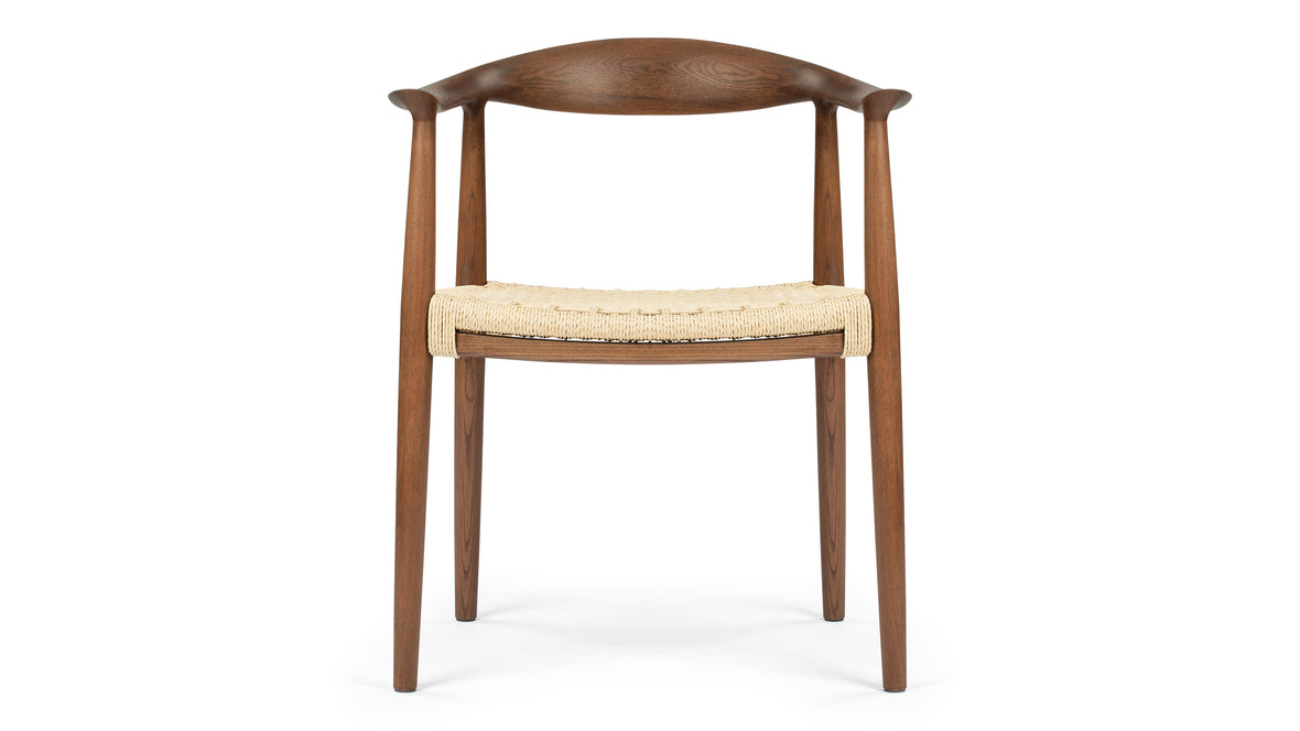 The Round Chair - The Round Chair, Walnut