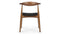 CH20 Elbow - CH20 Elbow Chair, Walnut