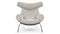 Toro - Toro Chair, Wheat Gray Cashmere Wool