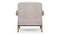 Jeanneret - Jeanneret Lounge Chair, Oyster Luxe Velvet