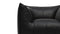 Leandro - Leandro Lounge Chair, Midnight Black Premium Leather