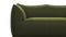 Leandro - Leandro Two Seater Sofa, Thyme Luxe Velvet