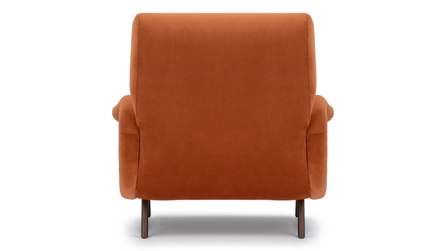 Lady - Lady Armchair, Apricot Velvet