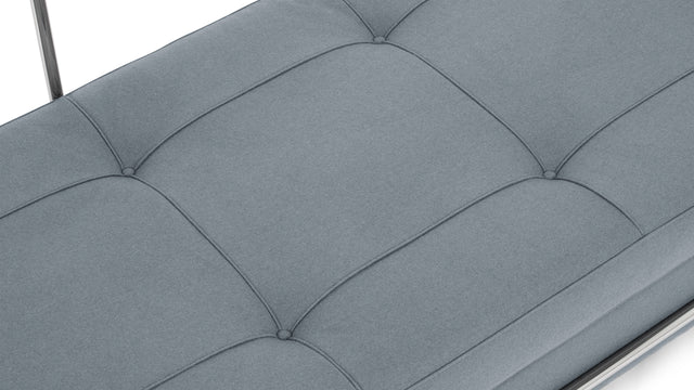 Ennis - Ennis Daybed, Blue Gray Wool