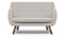 Lyrist - Lyrist Sofa, Wheat Gray Cashmere Wool