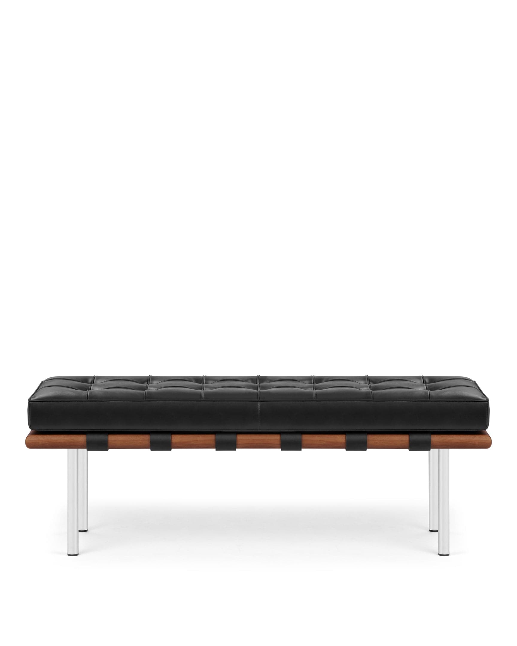 Manhattan - Manhattan Two Seater Bench, Vintage Black Vegan