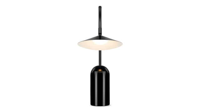 Audo - Audo Table Lamp, Black and Marble