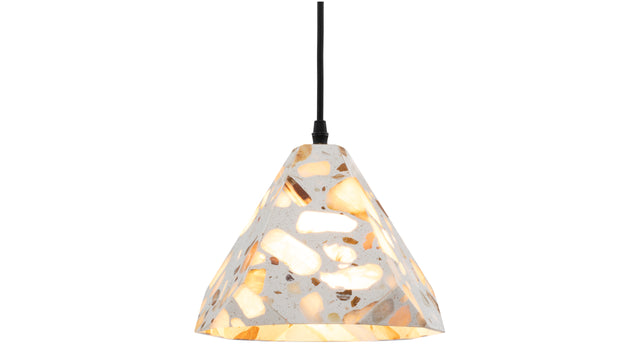 Juno - Juno Cone Ceiling Light, Terrazzo