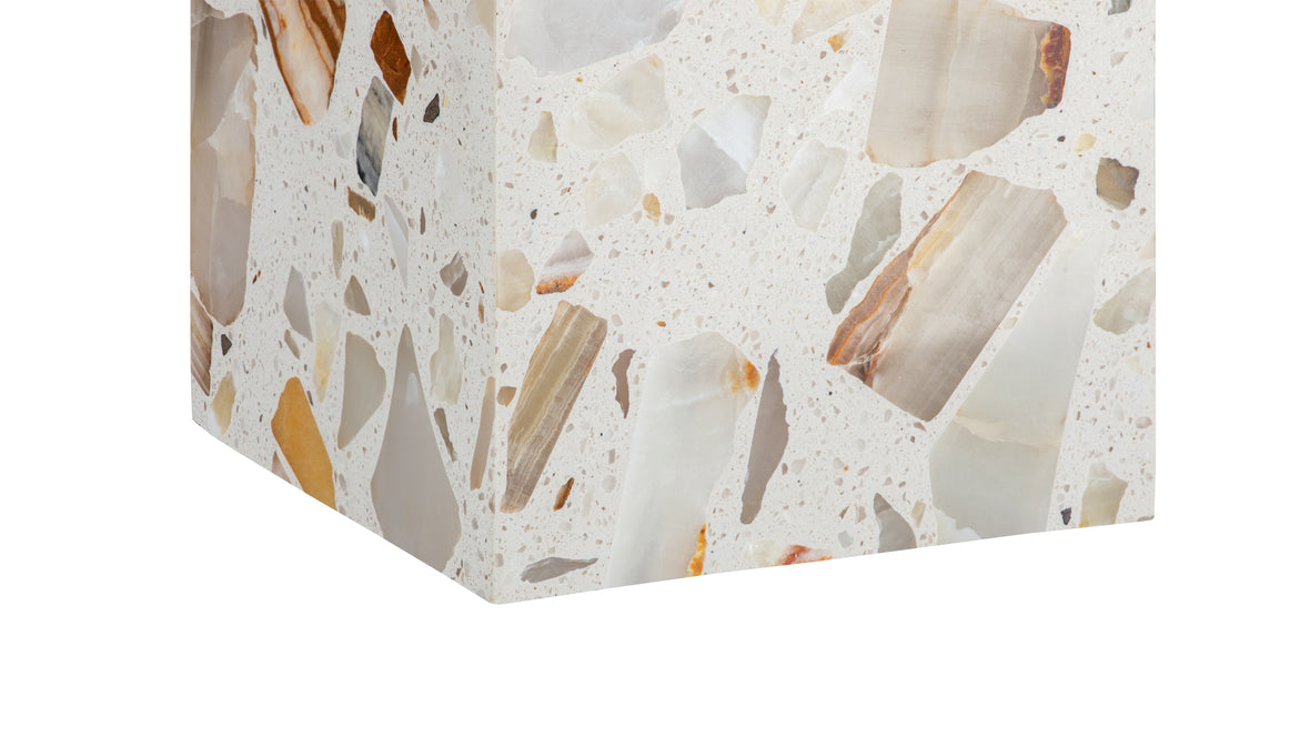 Juno - Juno Square Ceiling Light, Terrazzo