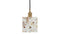 Juno - Juno Square Ceiling Light, Terrazzo