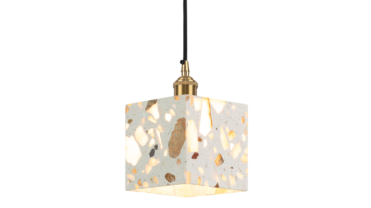 Juno - Juno Square Ceiling Light, Terrazzo