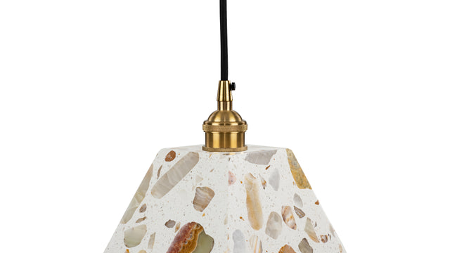 Juno - Juno Prism Ceiling Light, Terrazzo