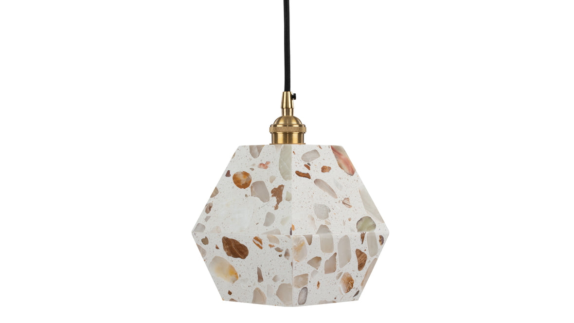 Juno - Juno Prism Ceiling Light, Terrazzo