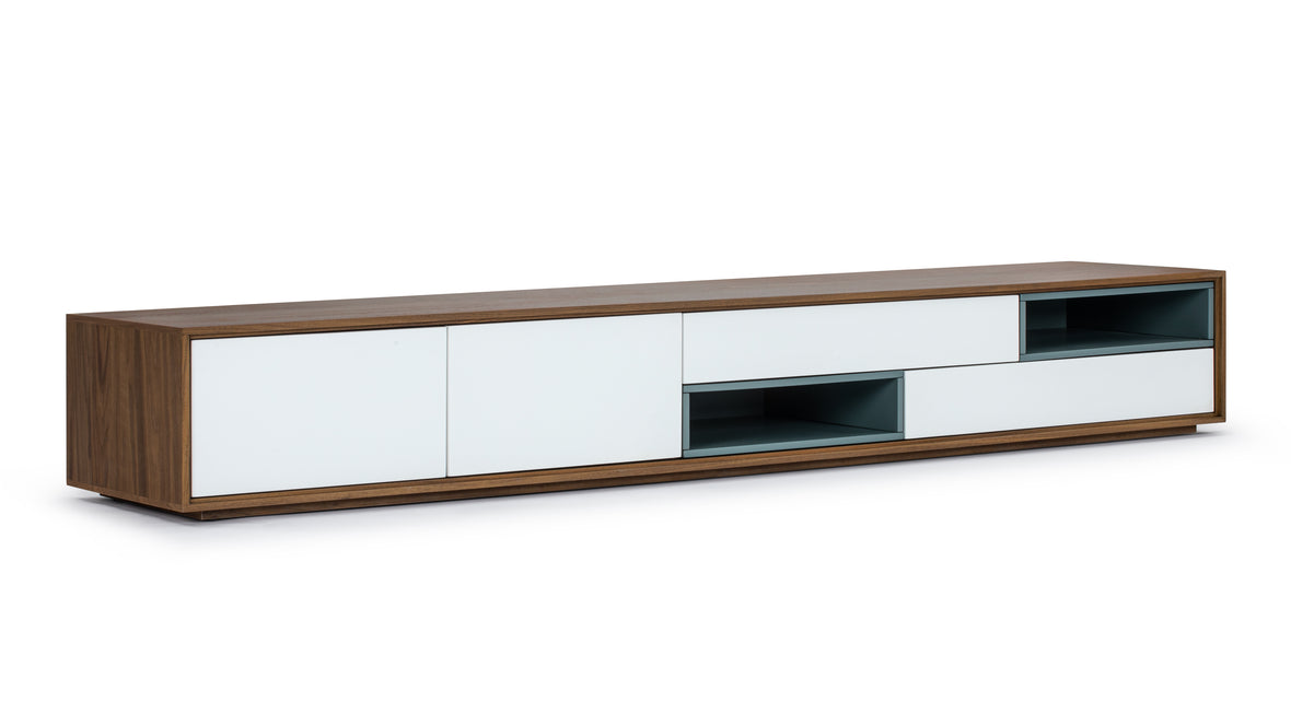 Holland - Holland Media Console, Walnut, 87