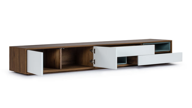 Holland - Holland Media Console, Walnut, 87