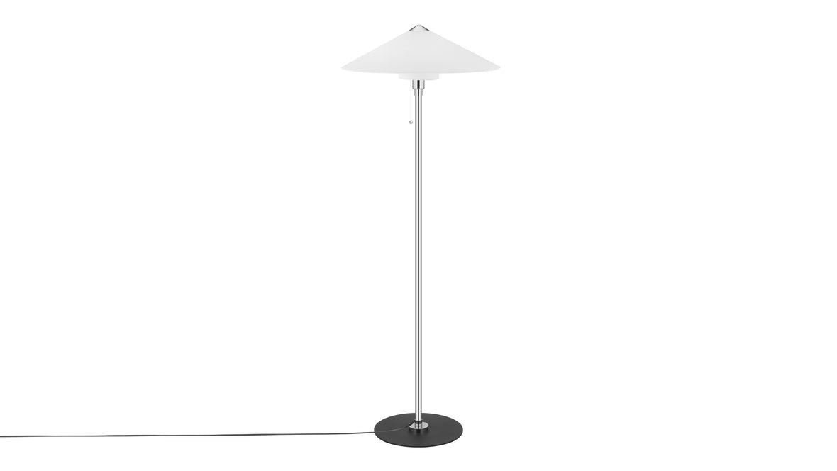 Lutz - Lutz Floor Lamp, Chrome