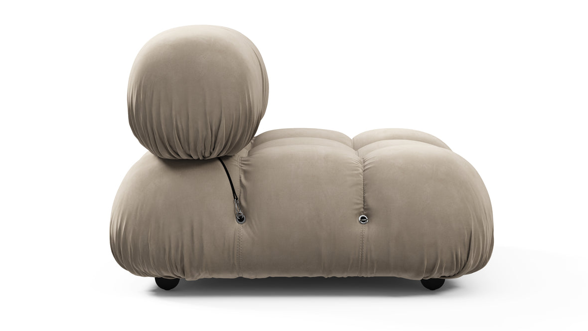 Belia - Belia Module, Armless, Greige Velvet