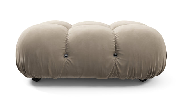 Belia - Belia Ottoman, Greige Velvet