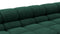 Tufted - Tufted Sectional, U Shape, Forest Green Chenille