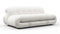 Soriana - Soriana Two Seater Sofa, White Boucle