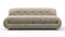 Soriana - Soriana Two Seater Sofa, Beige Gray Chenille