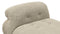 Soriana - Soriana Deep Lounge Chair, Beige Gray Chenille